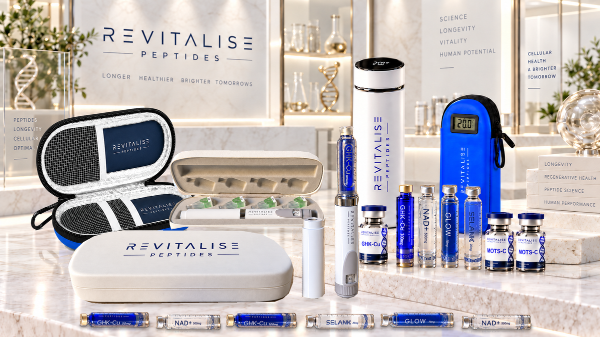 Revitalisierendes Peptide-Sortiment