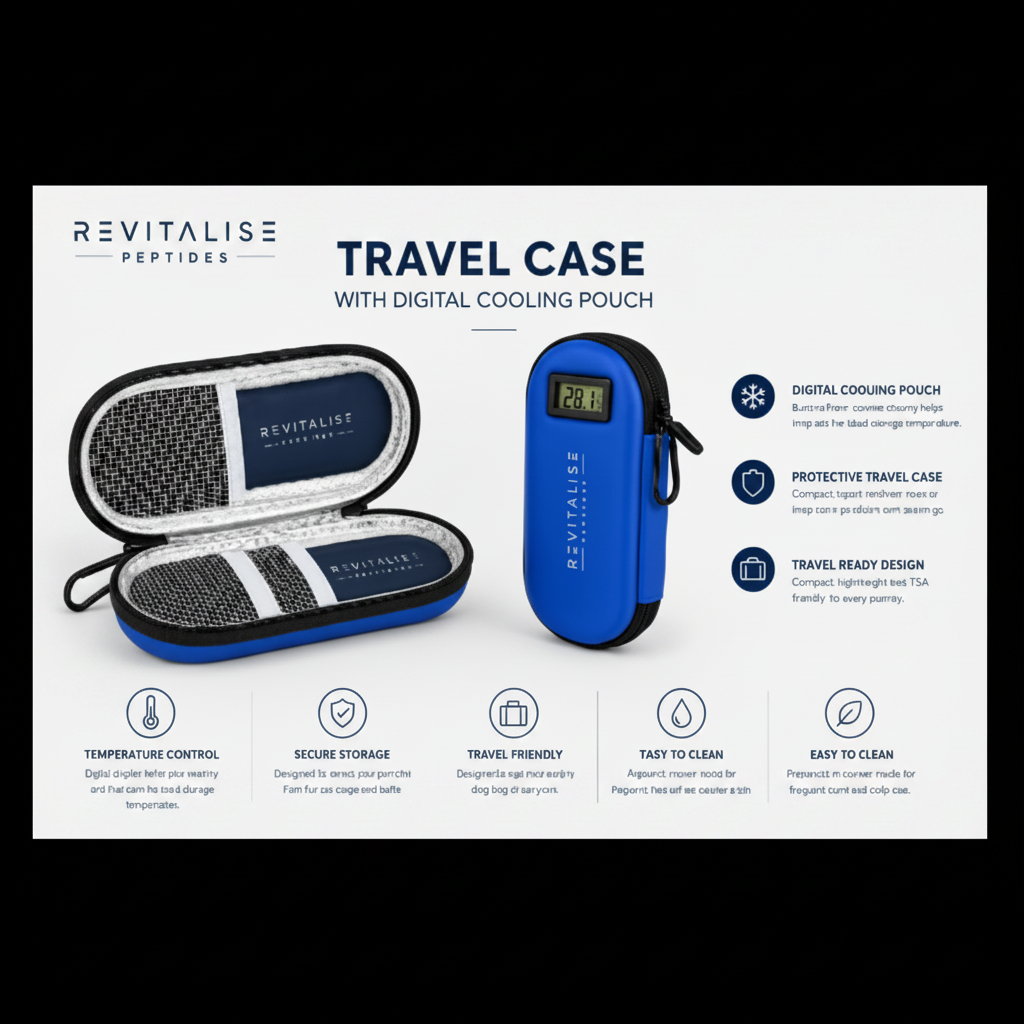 Revitalise Research travel pack.