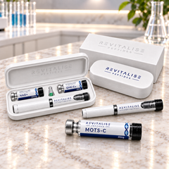 Eon Stack Research Pen Kit on a marble laboratory counter