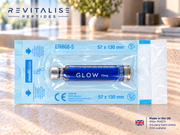 GLOW 70mg cartridge in sterilisation pouch