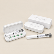 Revitalise Research Pen Kit on a muted beige background